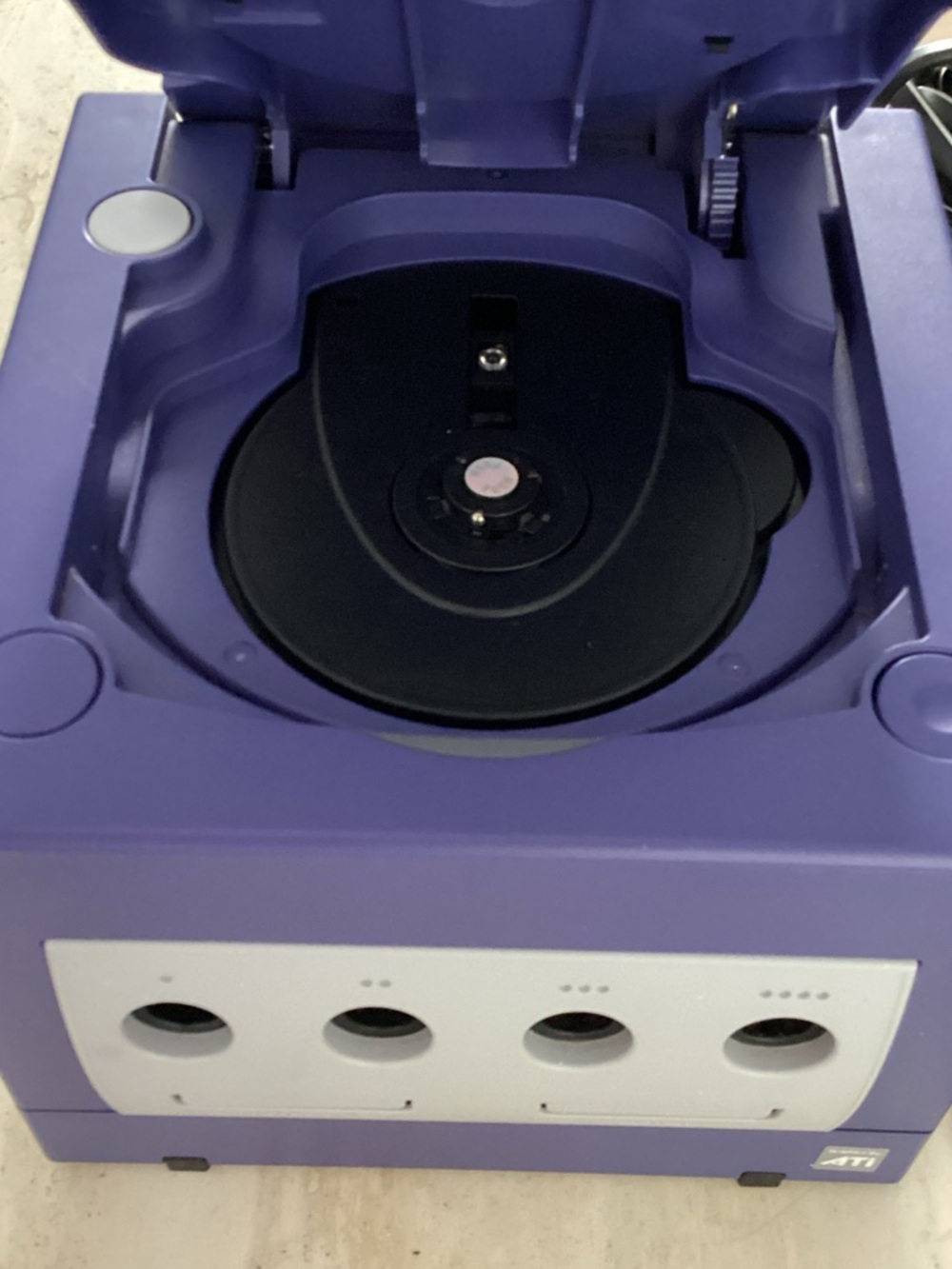 Nintendo GameCube Console and Controller Indigo OEM Working - Picture 5 of 16